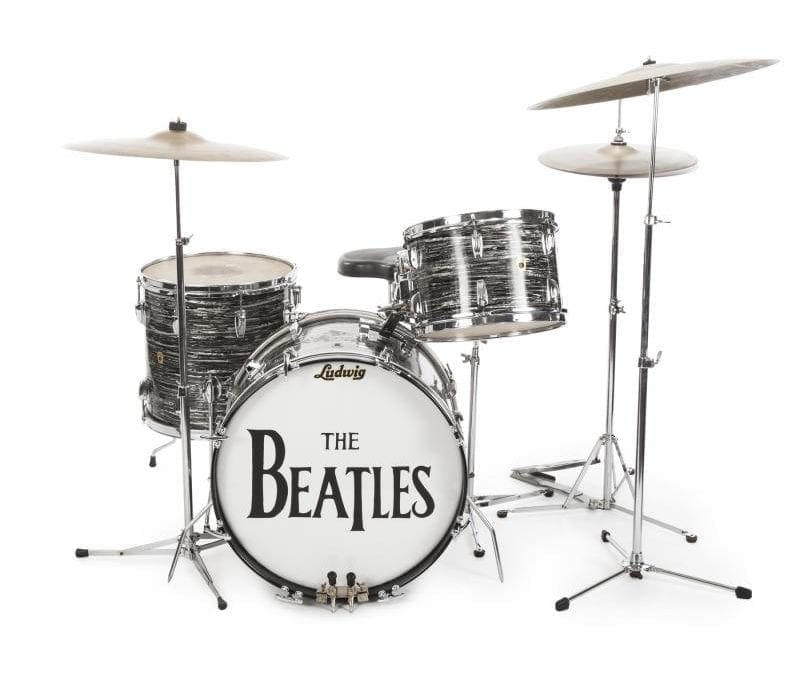 Beatles Drum Set sold at Juliens Auction powered by Bidpath