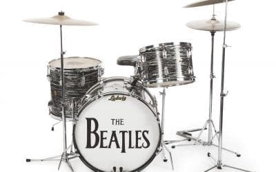 Beatles drum kit sells for $2.2M at auction