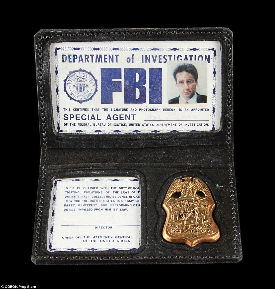 Prop Store Auction X Files Bidpath