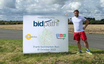 Bidpath Proudly Supports 76 Mile Charity Run For Pendragon Community & Dougie Mac