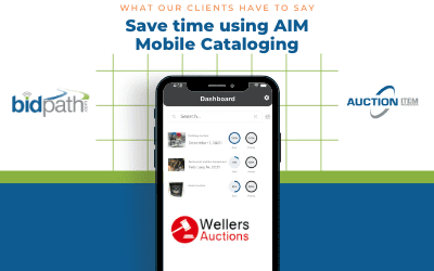 Save Time Using AIM Mobile Cataloging for Your Online Auctions