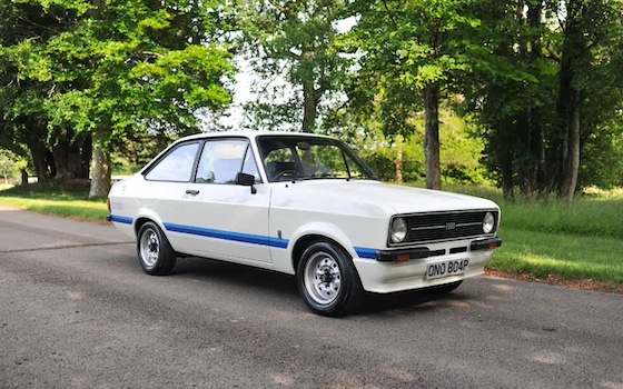 1976 Ford Escort Mk II RS1800 at Historics Auctioneers