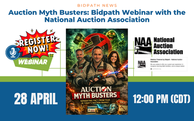Register for Bidpath’s Auction Myth Busters Webinar with NAA