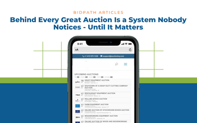 Behind Every Great Auction Is a System Nobody Notices